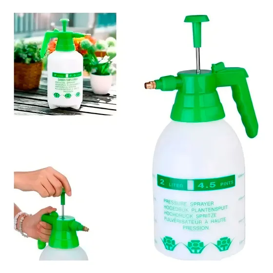 Fumigador Pulverizador Rociador 2 Litros Bomba Manual Atomizador Multiuso