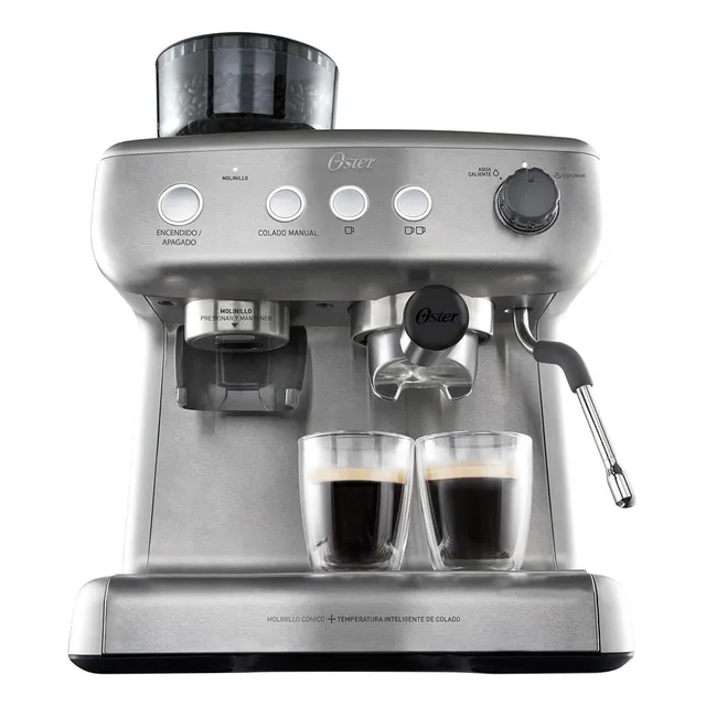 Cafeteira Espresso Oster Xpert Perfect Brew Cor Aço Inoxidável