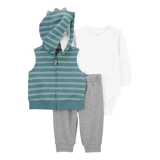 Conjunto Carter's Chaleco Body Y Pantalon