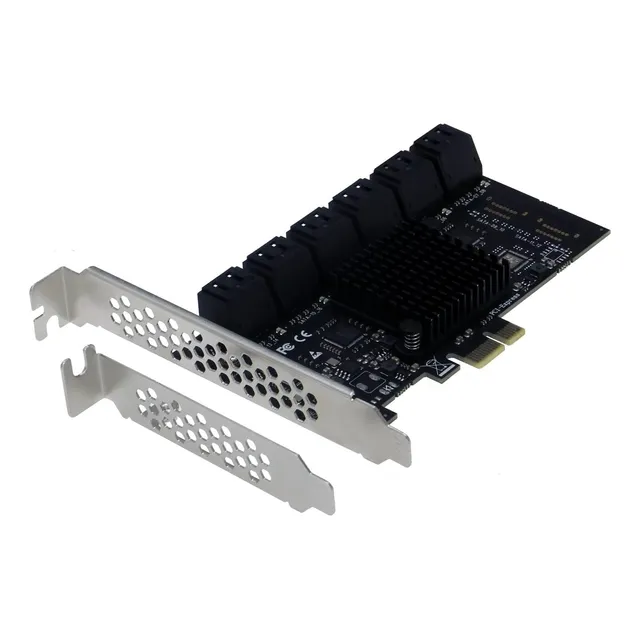 Sedna Pcie 1x Gen 3 12 Puerto Tarjeta De Controlador Sata De