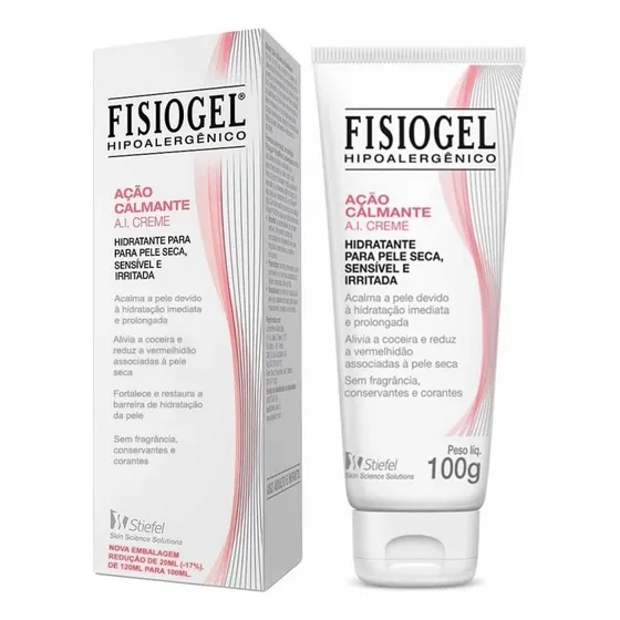 Fisiogel Ai Creme Pele Sensível E Irritada Rosto/corpo 100g