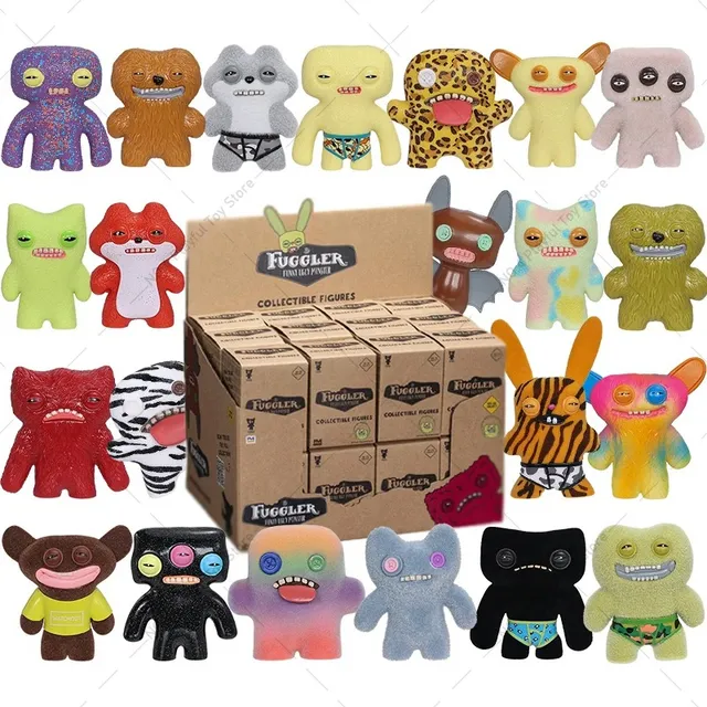 Caja Para Ciegos Fuggler Figures, Modelo Monstruo Feo, Jugue