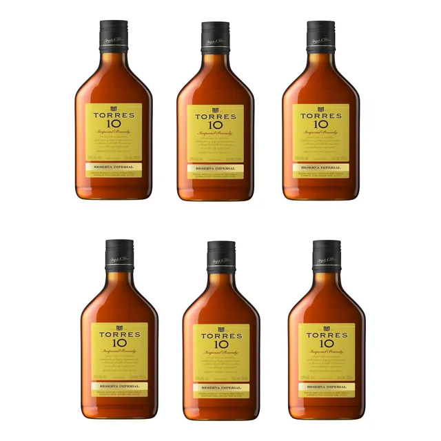 Pack De 6 Brandy Especial Torres 10 200ml