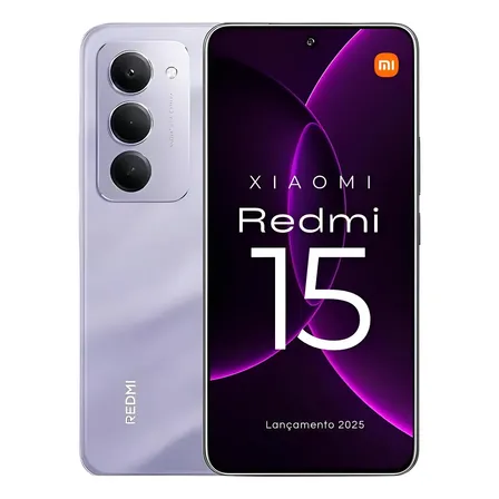 Xiaomi Redmi 15 Dual Sim 256gb Lilas 8+8gb Ram Global Lilás