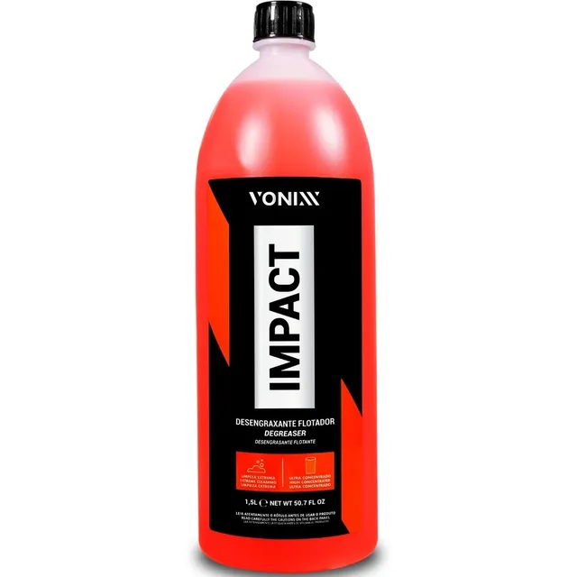 Impact Pre Lavagem 1,5l Limpa Motor E Caixa De Roda Vonixx