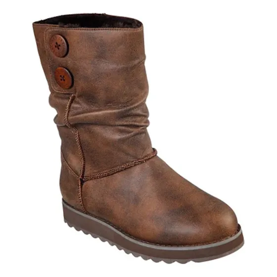 Skechers 44613 Bota De Mujer Calientitas Con Memory Foam 