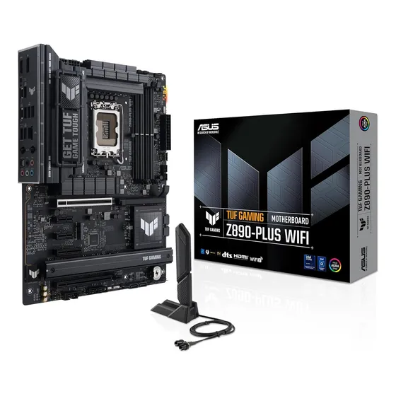 Mother Asus Tuf Gaming Z890-plus Wifi, Ddr5, Lga 1851 Color Negro