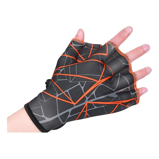 1 Par De Guantes De Entrenamiento Para Natación Acuática, Gu