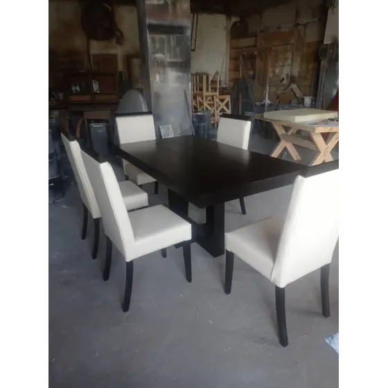 Juego De Comedor Fiesole 6 Puestos Linea Nordica
