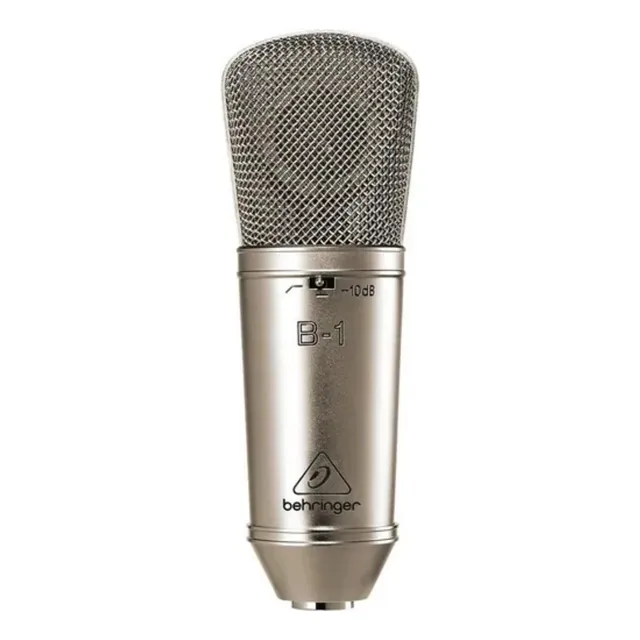 Micrófono Behringer B-1 Condensador Cardioide color oro