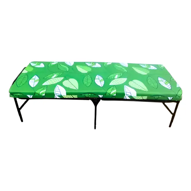 Cama Plegable 1 1/2 Plaza Con Colchoneta De 4 Pulgadas