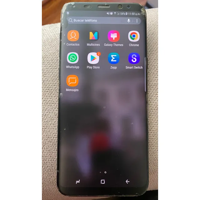 Celular Samsung S8 Plus Dúo Negro Estado 8/10