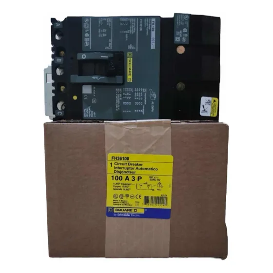 Interruptor Square D Fh36100 Squared I-line 3 P 100a 600v