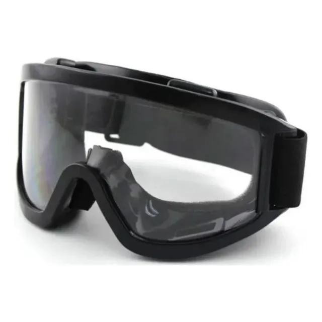 Gafas Motocross Protección Transparente Y Tornasol