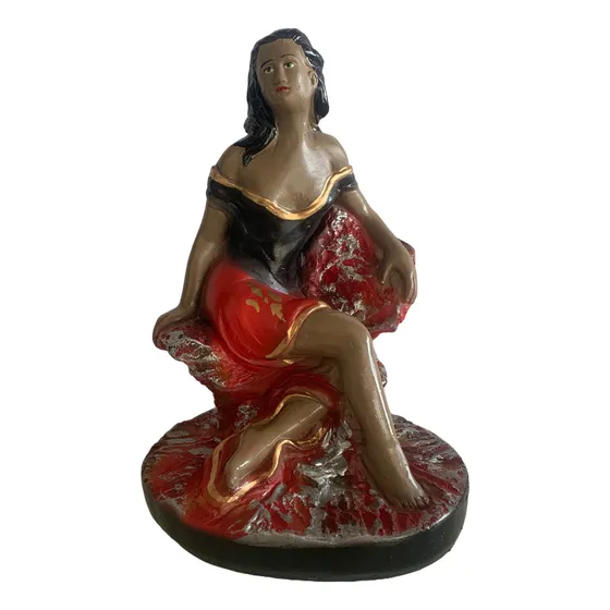 Pomba Gira Do Fogo Imagem Pomba Gira Menina Sentada Na Pedra