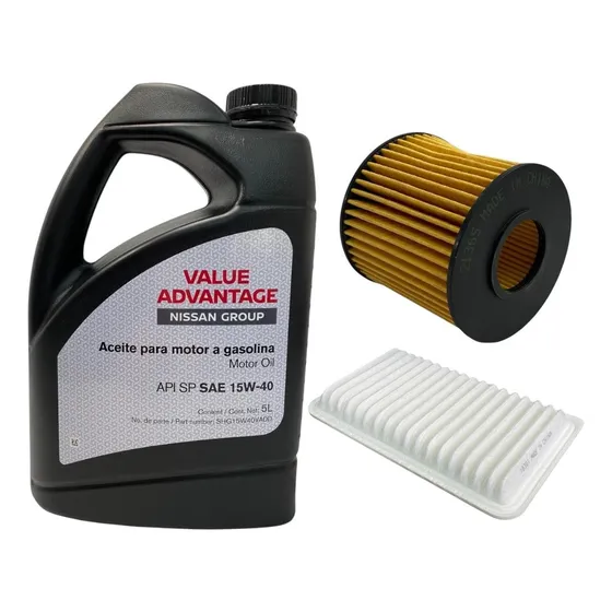 Kit De Afinación Toyota 15w40 Sienna 3.5l 2011 Omniparts