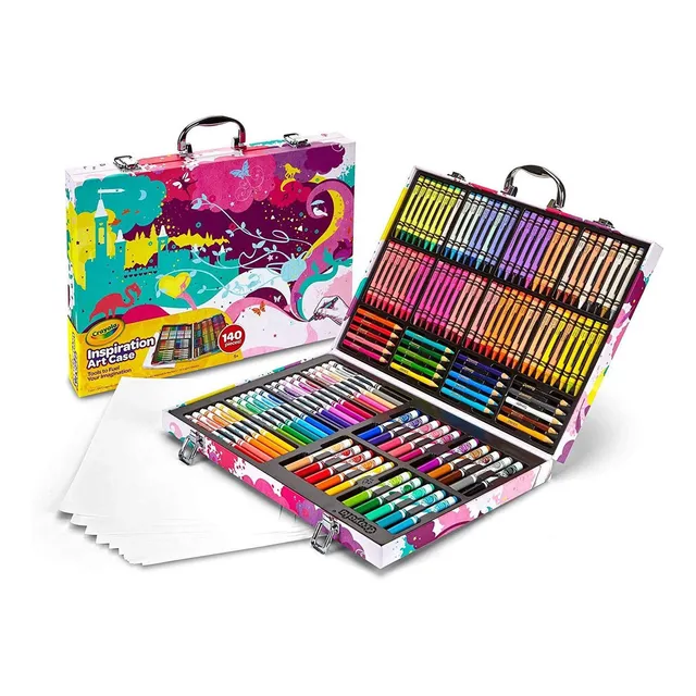 Set De Crayolas Artisticas Crayola Inspiration 140 Piezas