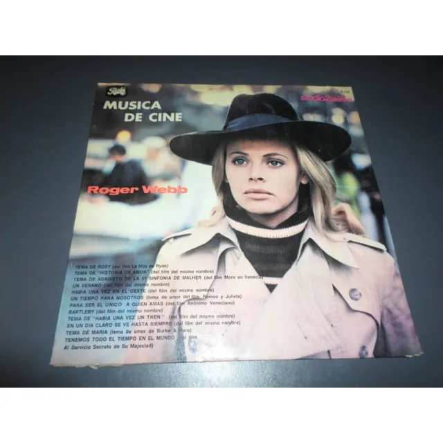 Roger Webb - Musica De Cine * Disco De Vinilo