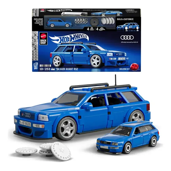 Mattel Brick Shop Juguete de Construcción Hot Wheels Speed '94 Audi Avant RS2