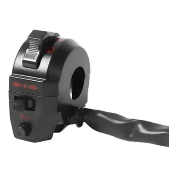 Punho Comutador Comando Luz Pisca Buzina Dafra Super 50 50cc
