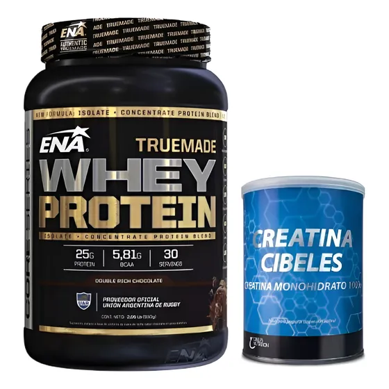 Ena Sport True Made Proteínas 2lb + Creatina Cibeles 350g