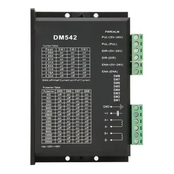 2dm542 - Driver De Motor Bifásico Serie 57/86 De Una Pieza C
