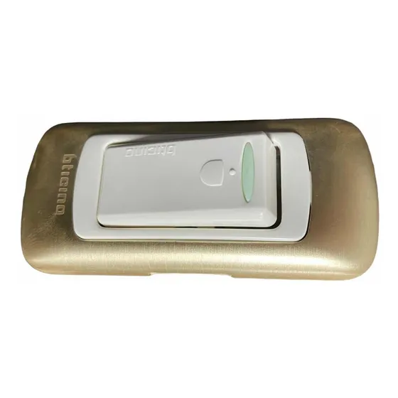 Pulsador Timbre Tabiques Mini Empotrar Bticino Q5850cl