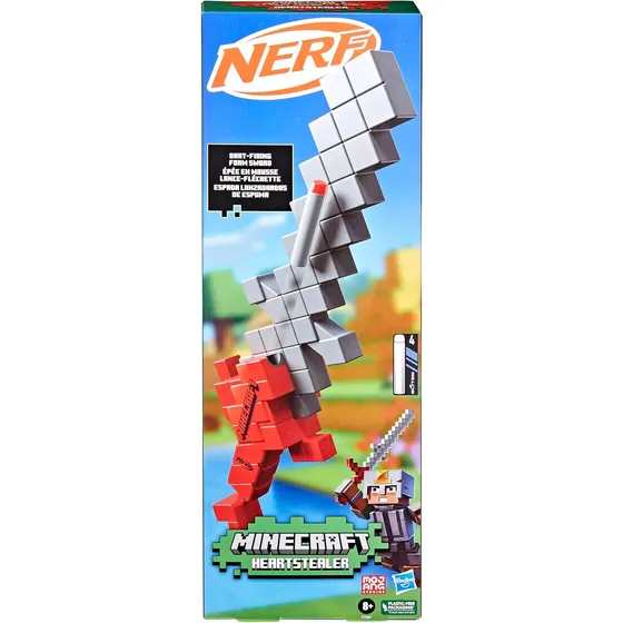 Nerf Minecraft Heartsteler (4 Dardos)
