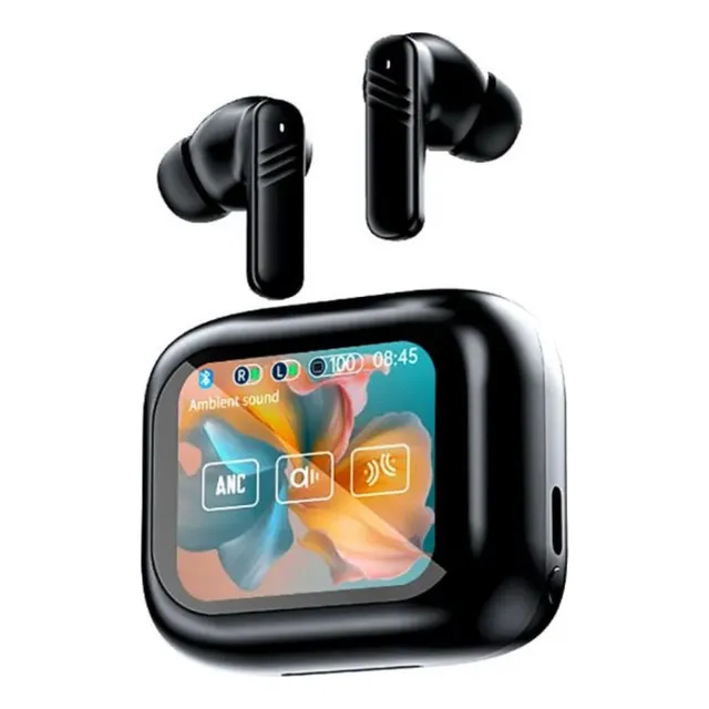 Auriculares Inalámbricos Anc Enc Pantalla Táctil Bluetooth