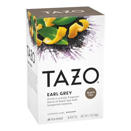 Starbucks Te Negro Earl Grey Bergamont Tazo 20 Sacos