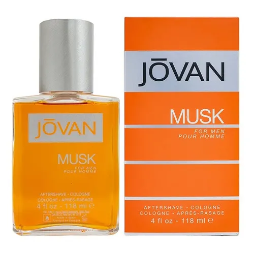 Jovan Musk Colonia For Men Para Después De Afeitar, 118 Ml