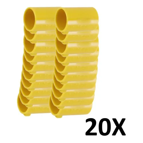 Kit 20 Emenda Luva Pressão Para Conduíte Corrugado 25mm 3/4