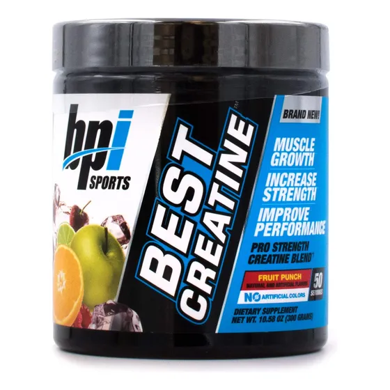 Suplemento Bpi Sports Best Creatina Fruit Ponche, 300 Ml, 50