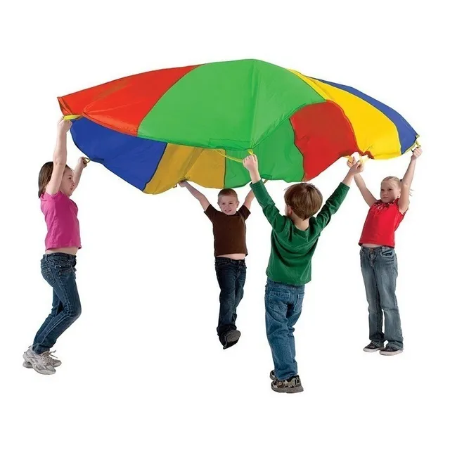 Paracaidas Gigante Niños Didactico Psicomotricidad 3,5 Mts