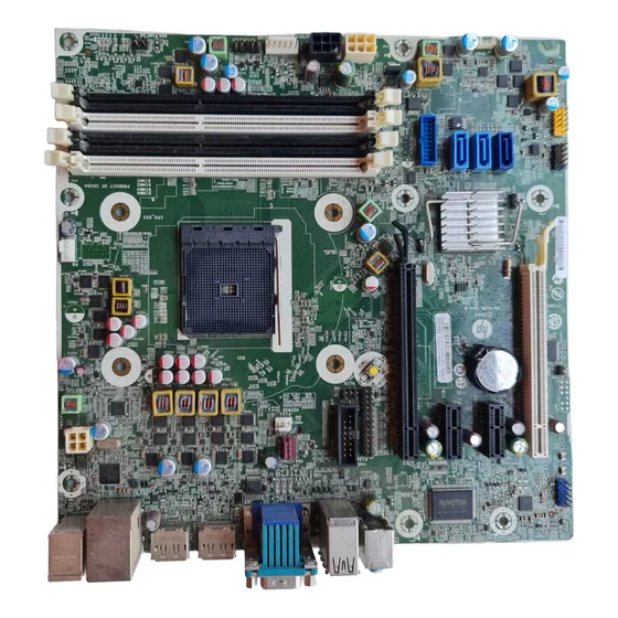 Placa Mãe Hp Elitedesk 705 Amd A8 Pro-7600b 4gb Defeito/peça