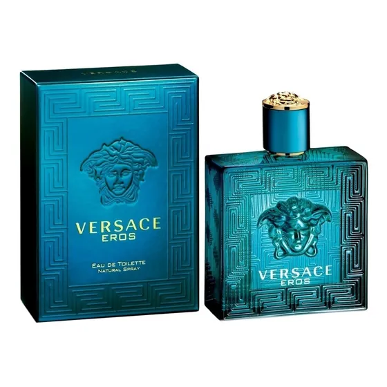 Perfume Versace Eros Edt 50ml Sellado Para Hombre Original