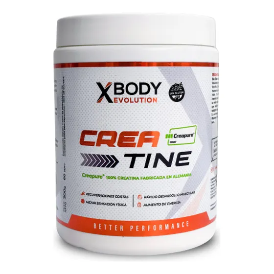 Creatina Monohidrato 300grs Xbody Creapure Sabor Sin Sabor