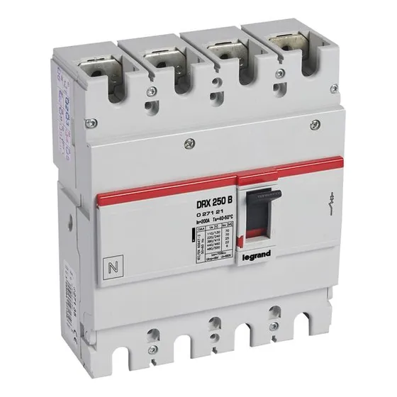 Interruptor Automatico 4p 160a 25ka Ref 27231 Legrand