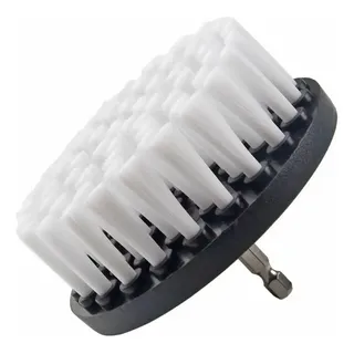 Vb Home Escova Rotativa 100mm Super Macia Para Estofados Branco