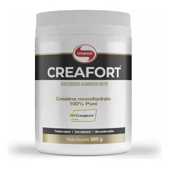 Creatina Monohidratada Creafort Sem Sabor 300g Vitafor