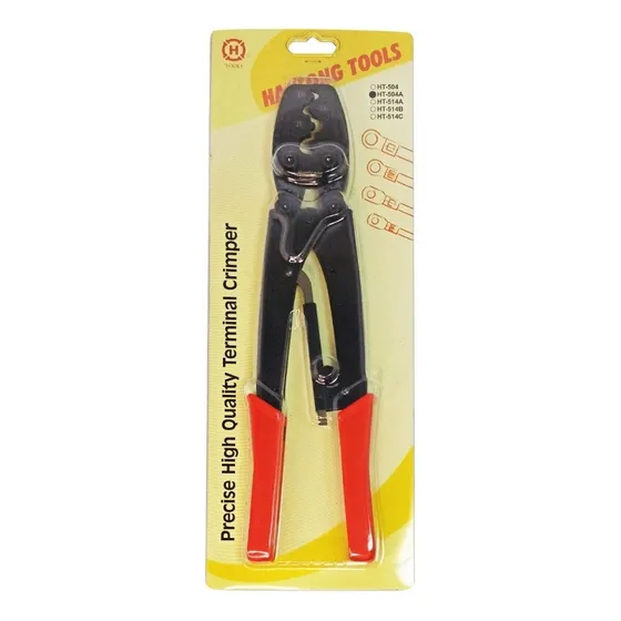 Alicate Crimping Metal 12,4 P/ Terminales Ht-504a Hurricane