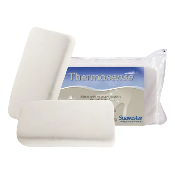Almohada Viscoelástica Thermosense Suavestar Color Crema