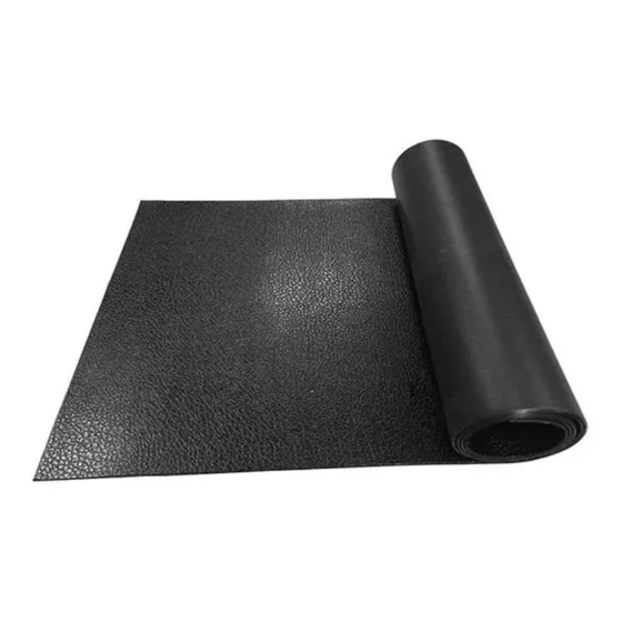 Mat Para Spinning Trotadoras 200 X 100 X 6 Mm Negro