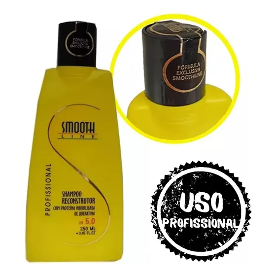 Shampoo Reconstrutor - Smooth Line 250ml