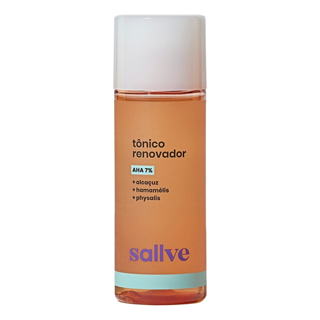 Tônico Facial Renovador Sallve Aha 7% 120ml