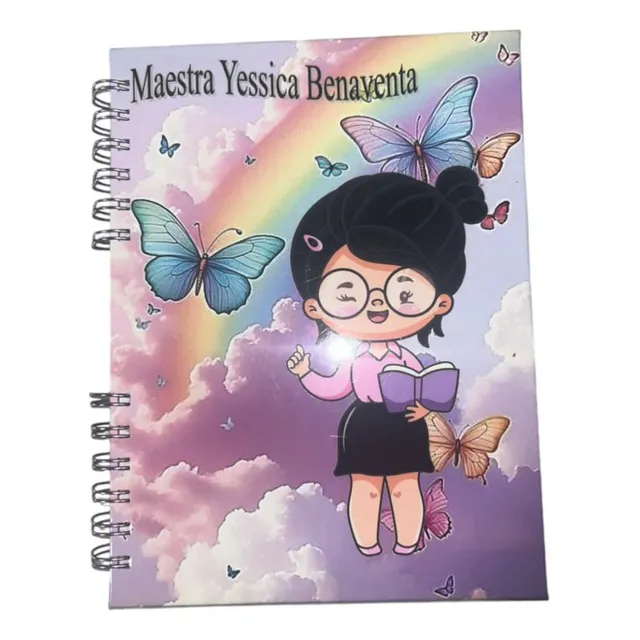 Combo Agenda Personal Maestra 100% Personalizadas