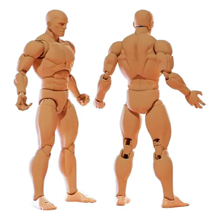 Muñeco Dummy Articulado Figura Humana 22cm De Altura