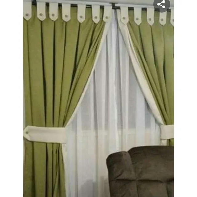 Cortinas Modernas Para Salas O Habitaciones En Tela Minimat 