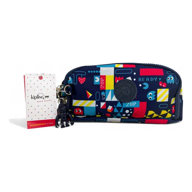 Lapicera Kipling Edición Pac-man Importación Americana Color Azul