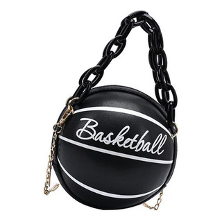 Mini Bolso De Hombro Con Negro Negro 17 Cm De Diámetro Mini Bolso De Hombro Con Negro Negro 17 Cm De Diámetro